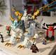 Der Lego-Eisdrache ist fertig