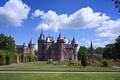 Kasteel de Haar vom Park aus