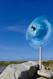 Windrad neben der Saline