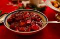 Cranberry Sauce in einer Schale