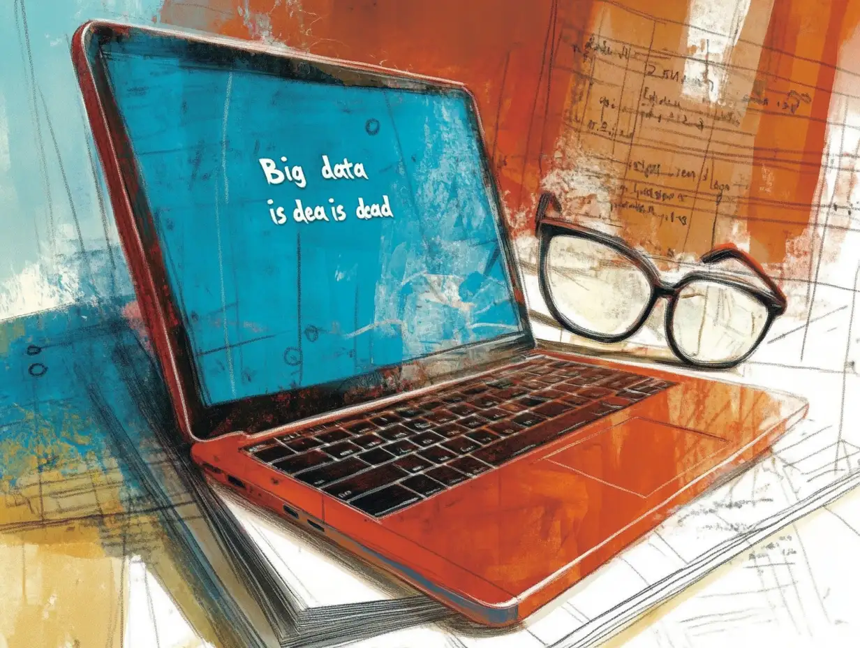 A laptop on a desk with glasses