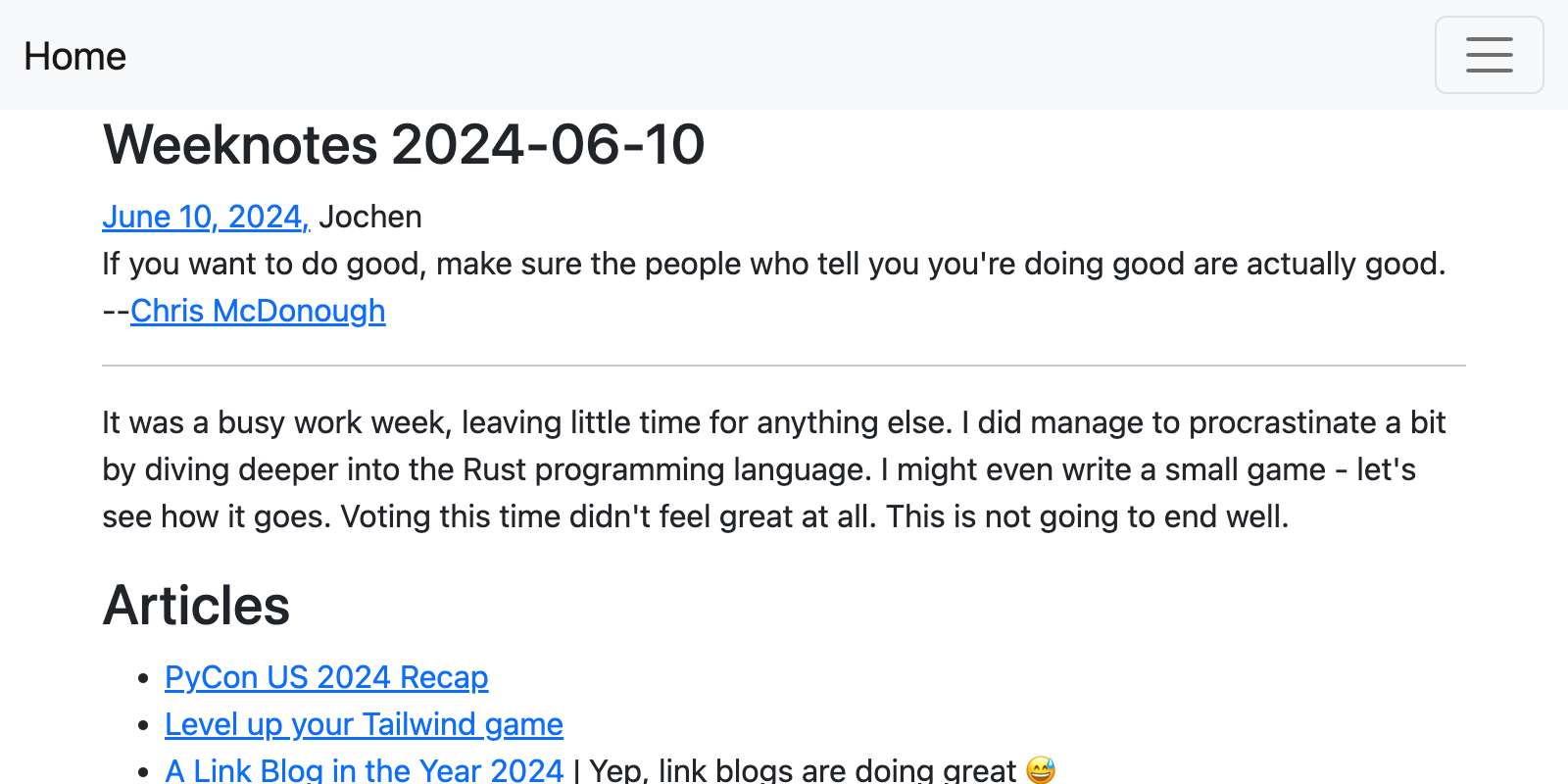 A screenshot of the post itself